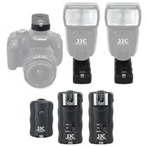 Rádio Flash Duplo sem fio Para Flash e Tocha Estúdio 3 em 1 para Canon Nikon Godox JJC JF-U2