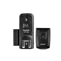 Rádio Flash Godox CT-16 de 16 Canais com Transmissor + Receptor para Flash Speedlite e de Estúdio