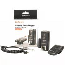 Rádio Flash Godox CT-16 de 16 Canais com Transmissor + Receptor para Flashes de Estúdio