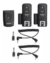 Rádio Flash Godox Ct16 Transmissor 2 Receptores Rádio Flash Godox Ct16 Transmissor 2 Receptores