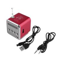 Rádio FM Mini Portátil Recarregável Bluetooth Para Computador, Celular E Música MP3