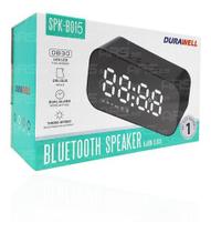 Rádio FM Relógio Despertador Display Grande Som Bluetooth