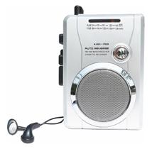 Rádio Gravador Fita Cassete K7 Walkman Retro Am/fm - SW TECH