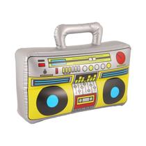 Rádio Inflável Tema Hip Hop Dos Anos 80 E 90 Com Microfones Decorações Para Festas Acessórios Rádio Inflável Tema Hip Hop Dos Anos 80 E 90 Com Microfones Decorações Para Festas Acessórios