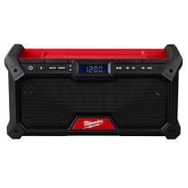 Rádio Jobsite Milwaukee M18 Bluetooth com predefinições AM/FM 18 Rádio Jobsite Milwaukee M18 Bluetooth com predefinições AM/FM 18