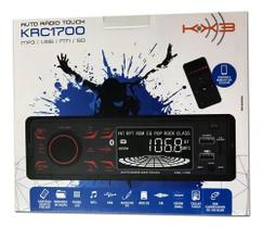 Radio kx3 c/ 2 saida usb bluetooth 4x50 rms krc1700