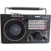 Rádio Lelong Retrô Le-609 Antigo Usb Sd Recarregável