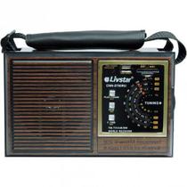 Rádio Livstar Cnn-2730Ru Recarregável Am Fm 5W Rms 4 Ohms
