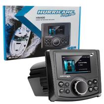 Rádio Marine Receiver HM400 Hurricane 4x45W Bluetooth USB/AUX/FM/MP3/MP4