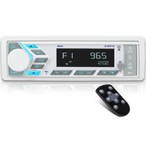 Rádio Marinho VOXXBASS Single DIN Bluetooth com USB e Controle Remoto Rádio Marinho VOXXBASS Single DIN Bluetooth com USB e Controle Remoto