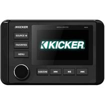 Rádio Marítimo Kicker KMC4 com Conexão USB. Auxiliar. FM e Bluetooth