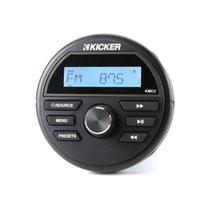 Rádio Marítimo Toca Kicker KMC2 com Bluetooth/USB/Vermelho