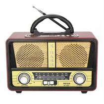 Rádio Meier Retrô Bluetooth Mp3 Fm/Am/Sw3, Usb, Sd/Tf Remote