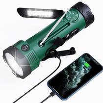 Rádio meteorológico de emergência PPLEE Solar Hand Crank NOAA/AM/FM