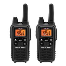 Rádio Midland LXT600VP3 FRS Bidirecional - 30 Milhas de Alcance (Pacote com 2 Unidades)