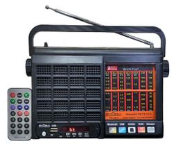 Rádio Motobras Rm-pu32ac Am Fm Bluetooth 7 Faixas Analógico 110v/220v Portátil Cor Preto