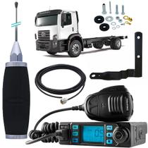 Rádio Móvel Px 80 Canais Antena Maria Mole 2,70m Cabo 5,5m Suporte Dianteiro Motorista Vw Constellation Parafusos Anti-Furto Rádio Móvel Px 80 Canais Antena Maria Mole 2,70m Cabo 5,5m Suporte Dianteiro Motorista Vw Constellation Parafusos Anti-Furto