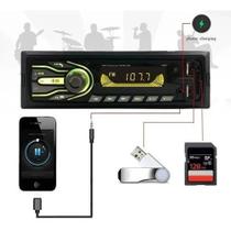 Rádio Mp3 Automotivo Carro Bluetooth 2x Usb Sd Aux 4x50wrms - First Option