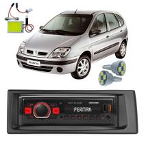 Rádio MP3 BT + Moldura Renault Scenic 1996 A 2003 + Pingo T10 Rádio MP3 BT + Moldura Renault Scenic 1996 A 2003 + Pingo T10