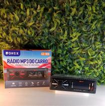 Rádio MP3 para Carro FM/USB/TF 60W ONEX CZ-1800 Rádio MP3 para Carro FM/USB/TF 60W ONEX CZ-1800