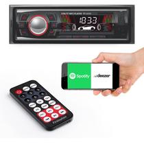 Rádio Mp3 Player Bluetooth Som deCarro Usb Aux Cartão Sd Fm + Controle