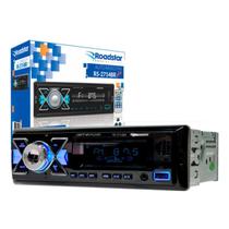 Rádio MP3 Player Roadstar RS2714BR BT/2 USB/SD/FM/Auxiliar C/Controle - 4 x 55w