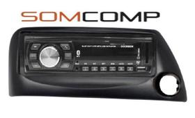 Radio Mp3 Player Som Automotivo E Moldura Ford Ka Preta