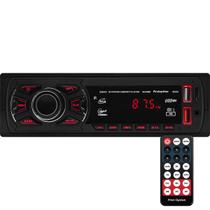 Radio Mp3 Som Automotivo Bluetooth 2x Usb Fm Sd Auxiliar 12v