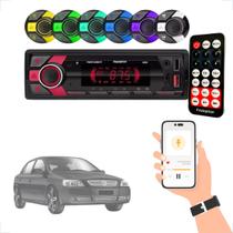 Rádio MP3 Som Automotivo Bluetooth 7 Cores Astra 1991 1992 1993 1994 1995 1996 1997 1998 1999 2000 até 2011