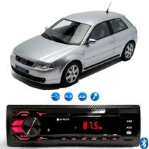 Radio Mp3 Som Automotivo Bluetooth Usb Cartão Sd Audi A3