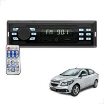 Rádio MP3 Som Automotivo Bluetooth USB Prisma 2006 2007 2008 2009 2010 2011 2012 2013 2014 2015 2016 2017 2018
