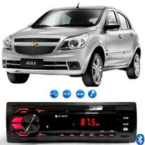 Radio Mp3 Som Automotivo Bluetooth Usb Sd Chevrolet Gm Agile