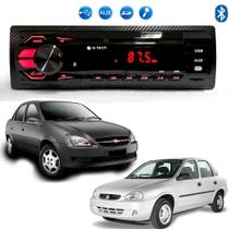 Radio Mp3 Som Automotivo Bluetooth Usb Sd Gm Corsa Classic - E-TECH