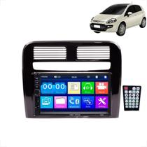 Rádio Multimida MP5 2 DIN com Moldura Punto 2008 2009 2010 2011 2012