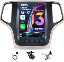 Rádio multimídia Fortdows para Jeep Grand Cherokee WK 2014-2017, tela HD de 10,1"