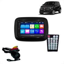 Rádio Multimidia MP5 2 Din com Câmera de Ré e Moldura Fiat Mobi 2016 2017 2018 2019 2020 2021 2022 Rádio Multimidia MP5 2 Din com Câmera de Ré e Moldura Fiat Mobi 2016 2017 2018 2019 2020 2021 2022