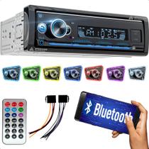 Radio Para Carro aparelho de som Automotivo Bluetooth Potente fm entrada Usb aux Radio Para Carro aparelho de som Automotivo Bluetooth Potente fm entrada Usb aux