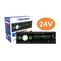 Rádio para Carro Bluetooth Roadstar Rs2724Br Som Automotivo Rádio para Carro Bluetooth Roadstar Rs2724Br Som Automotivo