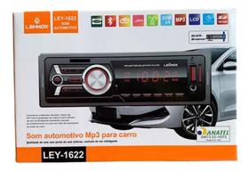 Radio Para Carro Lehmox Com Bluetooh Cabo Usb Mp3 Ley-1622