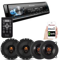 Radio Pioneer Mvh-x7000br Bluetooth + Alto Falante 5 E 6