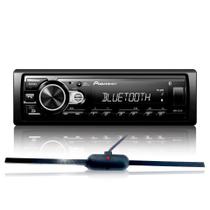 Rádio Pioneer MVHS235BT Auto Rádio Usb Som Automotivo Bluetooth Com Controle e Com Antena Interna