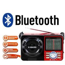 Rádio Portátil 1088 Com Bluetooth, usb Am/Fm e Ondas Curtas Recarregável e a pilha. Rádio Portátil 1088 Com Bluetooth, usb Am/Fm e Ondas Curtas Recarregável e a pilha.