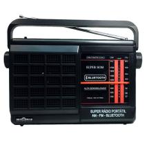 Rádio Portátil 2 Faixas AM/FM com Bluetooth Motobras
