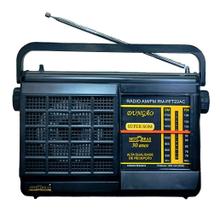 Rádio Portátil 2 Faixas Gabinete Dungão - Motobras AM FM 22AC Rádio Portátil 2 Faixas Gabinete Dungão - Motobras AM FM 22AC