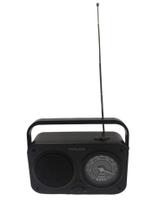 Rádio Portátil AM/FM Bluetooth 2Rms 110V Philco PRR1005 Preto Rádio Portátil AM/FM Bluetooth 2Rms 110V Philco PRR1005 Preto