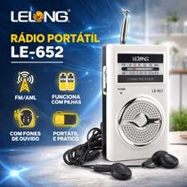 Rádio Portátil AM FM Pequeno com Fone Ouvido Prático para Dia a Dia Entrega Rápida Rádio Portátil AM FM Pequeno com Fone Ouvido Prático para Dia a Dia Entrega Rápida