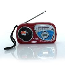 Rádio Portátil AM/FM/TV Livstar CNN-2019A Vermelho