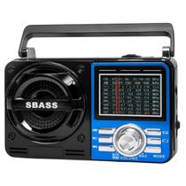 Rádio Portátil Analógico Recarregável AM/FM SW Bivolt Rádio Portátil Analógico Recarregável AM/FM SW Bivolt