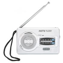 Rádio portátil Aqur2020 Aqur2020 AM/FM Pocket Silver Grey Rádio portátil Aqur2020 Aqur2020 AM/FM Pocket Silver Grey