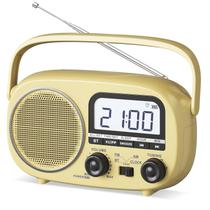 Rádio portátil Audiocrazy AM/FM Bluetooth recarregável Rádio portátil Audiocrazy AM/FM Bluetooth recarregável